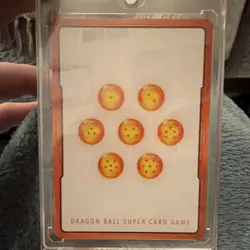 Bandai Dragon Ball Super Card Game Energy Marker Gogeta gold Foil E-126 English - Image 2