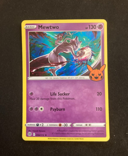 Mewtwo Holo 056/172 Trick or Trade Pokemon Card NM - Mint Ultra Rare Brilliant - Image 1