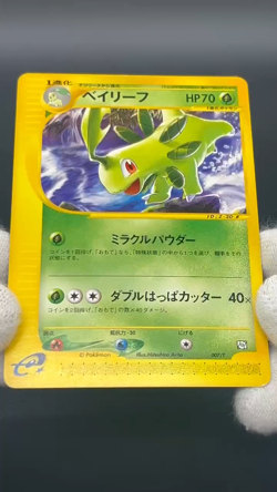 [No Import Duty (US)] Quilava Croconaw Bayleef Trainers Magazine Pokemon Card - Image 2