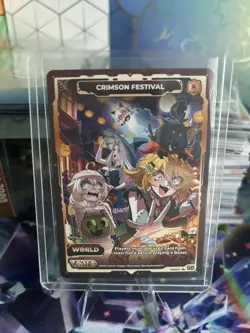 Gamersupps Vcard Crimson Festival - Power 9 Halloween Promo Card - Image 1