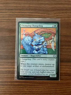 *FOIL* Chomping Changeling (172) Mint/NM Magic:the Gathering MTG Lorwyn Eclipsed - Image 1