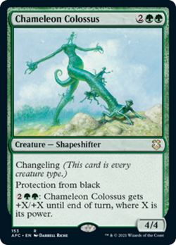 Chameleon Colossus Adventures in the Forgotten Realms Commander MINT ABUGames - Image 1