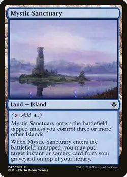 Mystic Sanctuary Throne of Eldraine LP MTG - Image 1