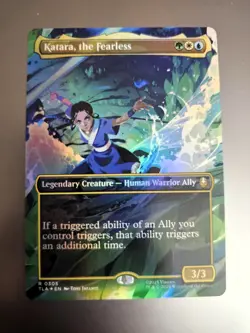 Magic the Gathering #305 Katara, the Fearless Foil - Image 1