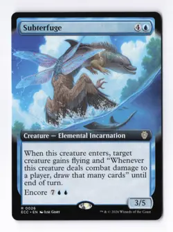 Subterfuge (Extended Art) 0026 (R) MTG Commander Lorwyn Eclipsed (ECC) - Image 1