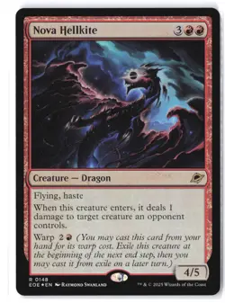 Nova Hellkite 148 NM Foil Edge of Eternities MTG - Image 1