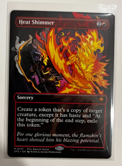 MTG – Lorwyn Eclipsed – Heat Shimmer – Special Guest – Mythic 0137 - Image 1