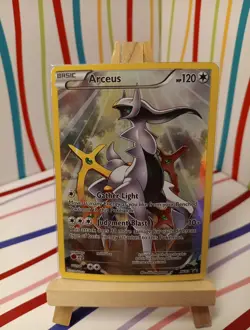 Pokemon Arceus XY83 XY Promo Holo Basic 120 HP Card TCG English - Image 1