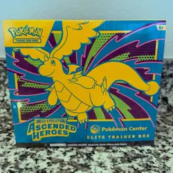 Pokemon TCG: Mega Evolution Ascended Heroes Pokemon Center ETB Ships Fast⚡🩵💛 - Image 1