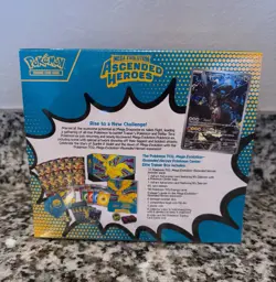 Pokemon TCG: Mega Evolution Ascended Heroes Pokemon Center ETB Ships Fast⚡🩵💛 - Image 4