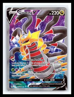 💥 Pokemon 2022 TCG Lost Origin Giratina V Full Art Ultra Rare Holo 185/196 - Image 1