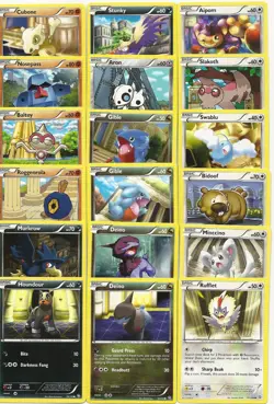 2012 COMPLETE (39) COMMON DRAGONS EXALTED Pokemon Card Set - Mareep Vulpix++NM/M - Image 2