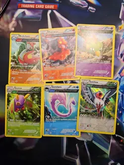 XY Era Full Art Lot Of 6 - Holo Rare + more Roaring, Primal- Pokemon 2015 - Image 1