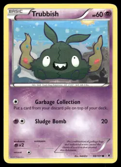 Pokemon Trubbish Noble Victories #48/101 - Image 1