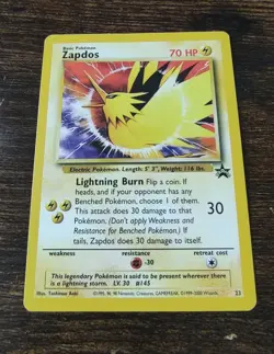 Pokemon Zapdos 23 WoTC Promo Promo NM-Mint - Image 1