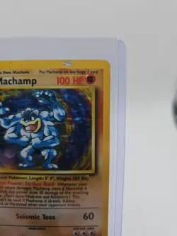 Machamp Base Set 8/102 Holo 1st Edition Rare MP/HP - Image 5