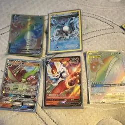 Pokemon TCG Charizard VMAX, Articuno, Flygon GX, Cinderace V, Magikarp & Wailor… - Image 1
