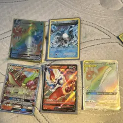 Pokemon TCG Charizard VMAX, Articuno, Flygon GX, Cinderace V, Magikarp & Wailor… - Image 2