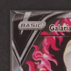 2021 POKEMON SWSH CHILLING REIGN #177/198 GALARIAN MOLTRES V ALTERNATE ART - Image 3