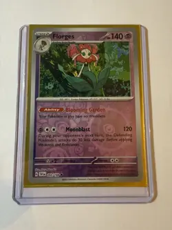 Pokemon TCG Florges Scarlet Violet Base Set 093/198 Reverse Holo Uncommon - Image 4