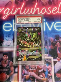 2015 Pokemon XY Full Art M Sceptile EX Ancient Origins #85 PSA 9 - Image 1