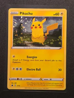 Pokemon TCG Pikachu Promo Holo 7/25 - Image 1