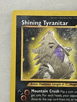 Pokemon - Shining Tyranitar Holo - Neo Destiny Secret Rare 113/105 (English) - Image 4