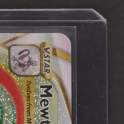 2022 POKEMON SWORD & SHIELD GO #079/078 MEWTWO VSTAR SECRET RARE - Image 5
