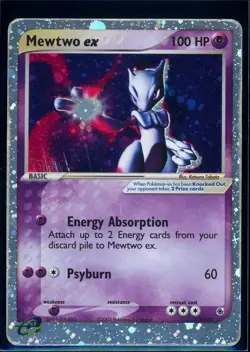 Pokemon EX RUBY&SAPPHIRE - #101/109 Mewtwo ex - Ultra Rare Holo - ENG - HP - Image 1