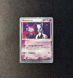 Pokemon EX RUBY&SAPPHIRE - #101/109 Mewtwo ex - Ultra Rare Holo - ENG - HP - Image 3