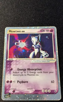 Pokemon EX RUBY&SAPPHIRE - #101/109 Mewtwo ex - Ultra Rare Holo - ENG - HP - Image 4