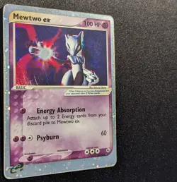 Pokemon EX RUBY&SAPPHIRE - #101/109 Mewtwo ex - Ultra Rare Holo - ENG - HP - Image 5