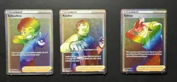 Pokemon 3x TRAINER LOT | Sword & Shield Era | Sidney | RAINBOW RARE | NM/M - Image 1