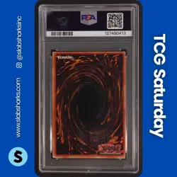 2005 YU-GI-OH! FLAMING ETERNITY SILENT SWORDSMAN LV5 1ST EDITION PSA 6 - Image 2