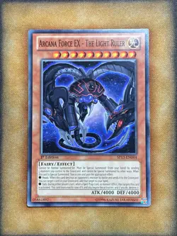 Yugioh Arcana Force EX - The Light Ruler SP13-EN044 Common 1st Ed LP - Image 1