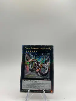 Yu-Gi-Oh! Cyber Dragon Infinity RA04-EN068 1st Edition Quarter Century Secret NM - Image 1