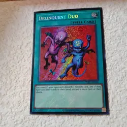 Delinquent Duo LCKC-EN101 Yu-Gi-Oh! Legendary Collection Kaiba Secret Rare NM/M - Image 2