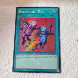 Delinquent Duo LCKC-EN101 Yu-Gi-Oh! Legendary Collection Kaiba Secret Rare NM/M - Image 3