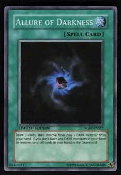 Allure of Darkness RGBT-ENSE2 Super Rare Raging Battle SE Yu-Gi-Oh - Image 1