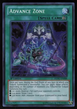 Advance Zone REDU-EN088 Secret Rare Return of the Duelist 1st Edition Yu-Gi-Oh - Image 1