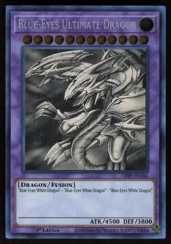 Blue-Eyes Ultimate Dragon (Ghost Rare) GFP2-EN181 Yu-Gi-Oh - Image 1