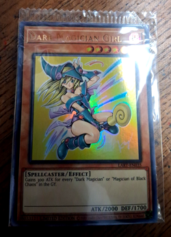 Yugioh DARK MAGICIAN GIRL Lart-EN035 Lost Art Promo Ultra Rare Sealed Fast Ship - Image 1
