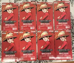 🔥Bandai One Piece Carrying On His Will SEALED Booster Packs Lot of 8 English 🔥 - Image 1