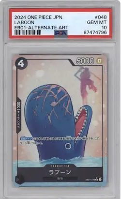 One piece card, JPN Laboon, psa 10 - Image 1
