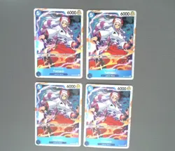 Yamato SR OP13-054 Playset ×4 One Piece TCG Carrying On His Will English - Image 1