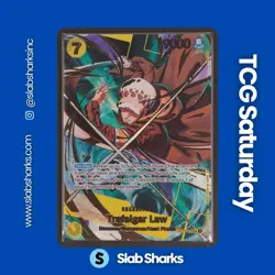 2025 ONE PIECE PREMIUM BOOSTER VOLUME 2 #OP10-119 TRAFALGAR LAW SPECIAL ALT ART - Image 1