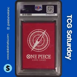 2024 ONE PIECE TWO LEGENDS #OP08-001 TONY TONY.CHOPPER LEADER ALT ART PSA 10 - Image 2