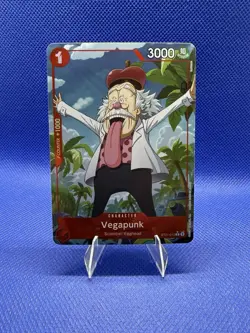 Vegapunk (Parallel) ST21-013 ALT ART Holo Foil One Piece TCG - Image 1