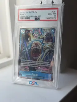 One Piece 2nd Anniversary Buggy Alt Art PSA 10🔥 - Image 1
