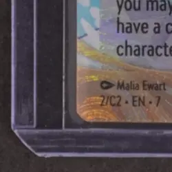 2025 DISNEY LORCANA #2/C2-EN-7 ELSA ICE MAKER FOIL PROMO TOP 32 DLC - Image 4